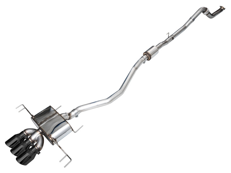 AWE Tuning 3015-53287 - AWE3015-53287 - AWE Tuning 2023 Honda Civic Type R FL5 Touring Edition Exhaust w/ Triple Diamond Black Tips - Shipped in Europe - Tuningsupply.com