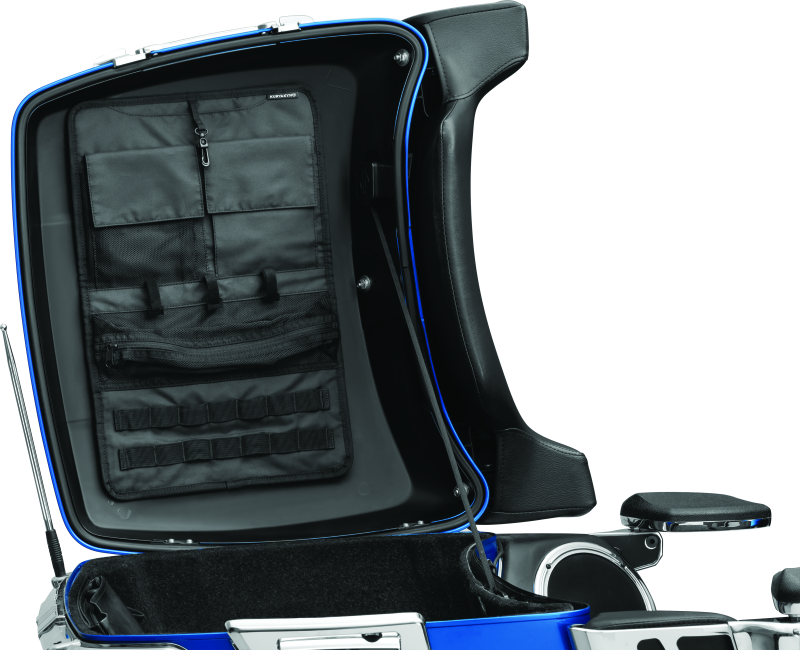 Kuryakyn 5838 - KUR5838 - Kuryakyn Lid Organizer Tour-Pak Black - Shipped in Europe - Tuningsupply.com