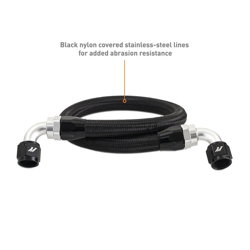 Mishimoto MMOC-GRC-23TBK - MISMMOC-GRC-23TBK - Mishimoto 2023+ Toyota GR Corolla Oil Cooler Kit - Thermostatic - Black - Shipped in Europe - Tuningsupply.com