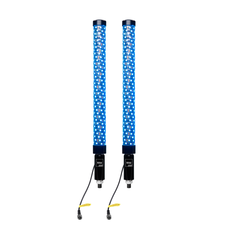 Boss Audio XP2PF - BSAXP2PF - Boss Audio 24in. 360 Degree LED RGB Whip Lights - Pair - Shipped in Europe - Tuningsupply.com