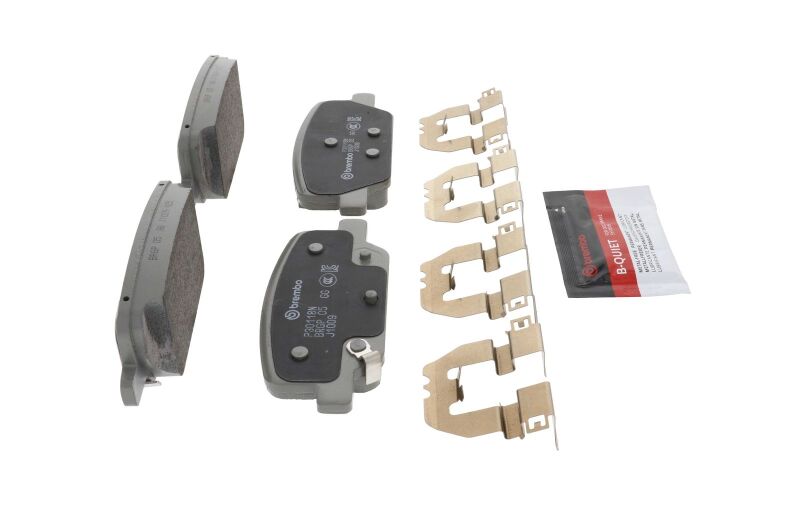 Brembo OE P30118N - BREP30118N - Brembo OE 20-24 Hyundai Palisade/19-20 Santa Fe/20-24 Kia Telluride PRIME Ceramic Brake Pad - Rear - Shipped in Europe - Tuningsupply.com