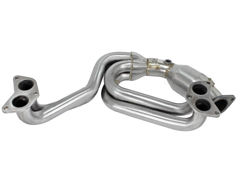 aFe 48-36005-1HC - AFE48-36005-1HC - aFe 12-17 Toyota 86 / FRS / BRZ Twisted Steel 304 Stainless Steel Long Tube Header w/ Cat - Shipped in Europe - Tuningsupply.com