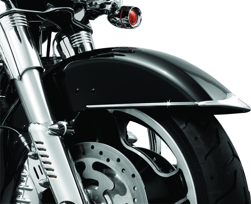 Kuryakyn 7786 - KUR7786 - Kuryakyn Front Fender Side Trim Chrome - Shipped in Europe - Tuningsupply.com