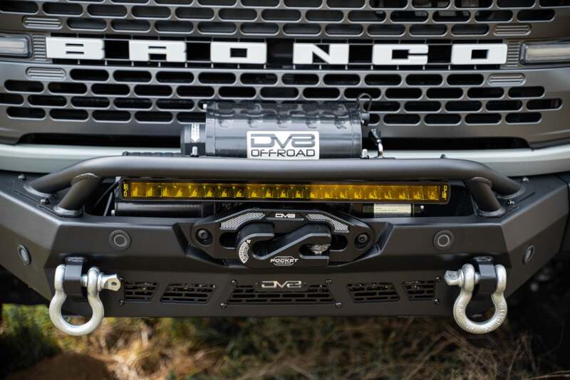 DV8 Offroad BE20SW105W-A - DVEBE20SW105W-A - DV8 Offroad 20In Elite Series Amber LED Light Bar - Single Row - Shipped in Europe - Tuningsupply.com