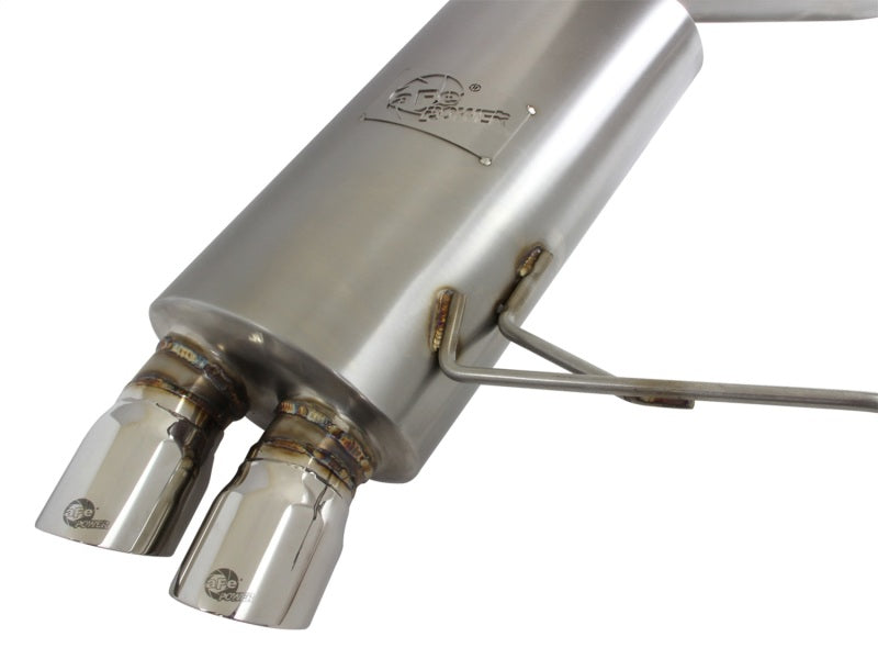 aFe 49-36313 - AFE49-36313 - aFe MACHForce Exhaust Cat-Back SS-304 w/ Polished Tips 07-13 BMW 328i (E92/93) L6 3.0L Non-Turbo - Shipped in Europe - Tuningsupply.com