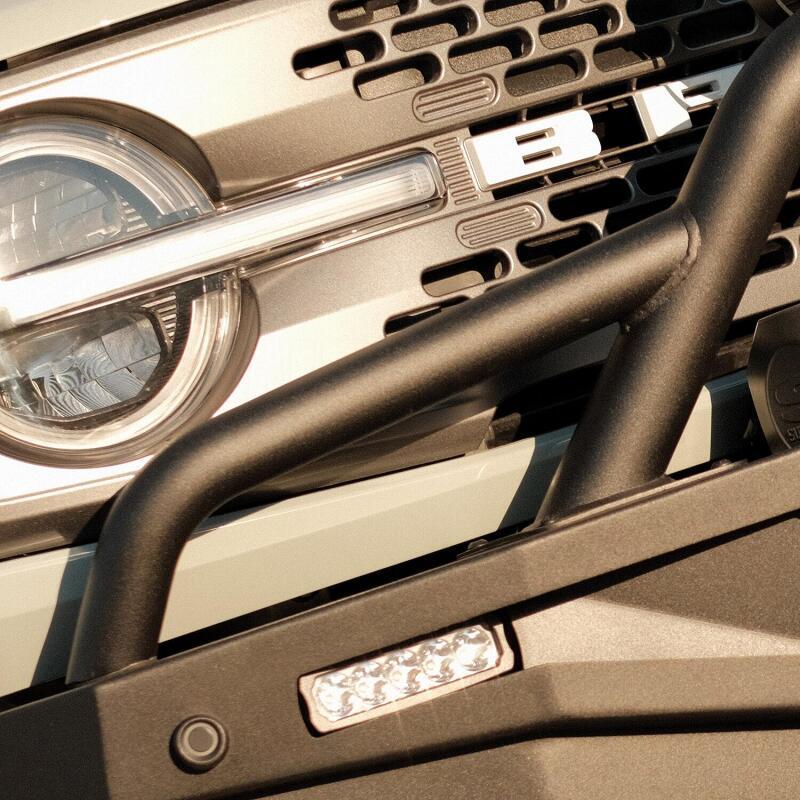 Westin 59-731255 - WES59-731255 - Westin 21-23 Bronco (Excl. Sport) XTS Round Bull Bar - Tex. Blk - Shipped in Europe - Tuningsupply.com