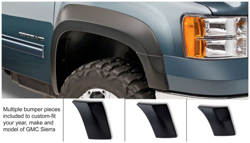 Husky Liners - HSL2804952 - Husky Liners 07-14 GMC Sierra 2500 HD EAF Style Fender Flares - 4pc - Shipped in Europe - Tuningsupply.com