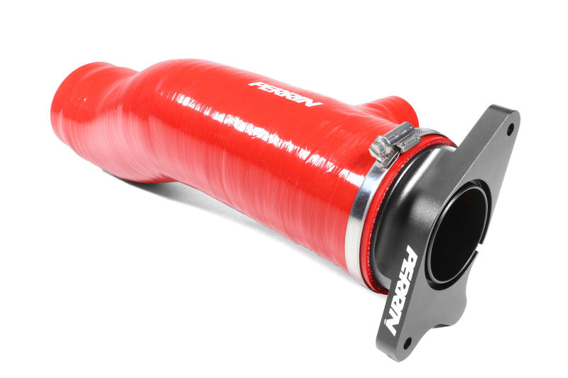 Perrin Performance - PERPSP-INT-427RD - Perrin 2022+ Subaru WRX Long Type Turbo Inlet Hose - Red - Shipped in Europe - Tuningsupply.com