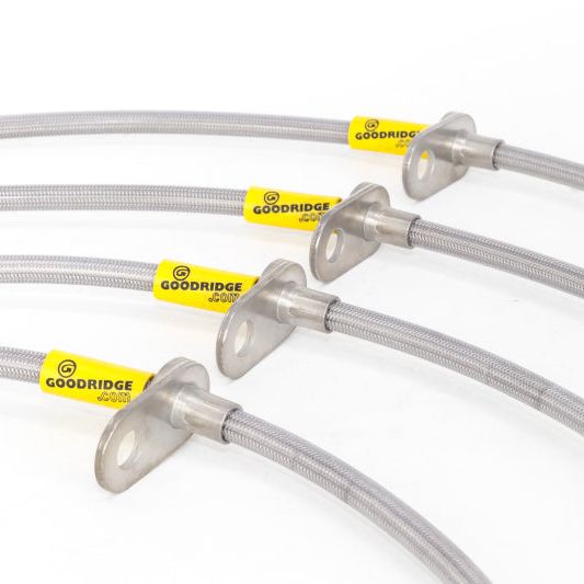 Goodridge 20105 - GRI20105 - Goodridge 04-08 Acura TSX Stainless Steel Brake Line Kit - Shipped in Europe - Tuningsupply.com