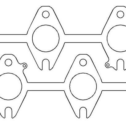 Cometic Gasket C5726-040 - CGSC5726-040 - Cometic Dodge Cummins 5.9L 24V/24VCR .040in MLS (2) 3 Port Exhaust Gasket - Shipped in Europe - Tuningsupply.com