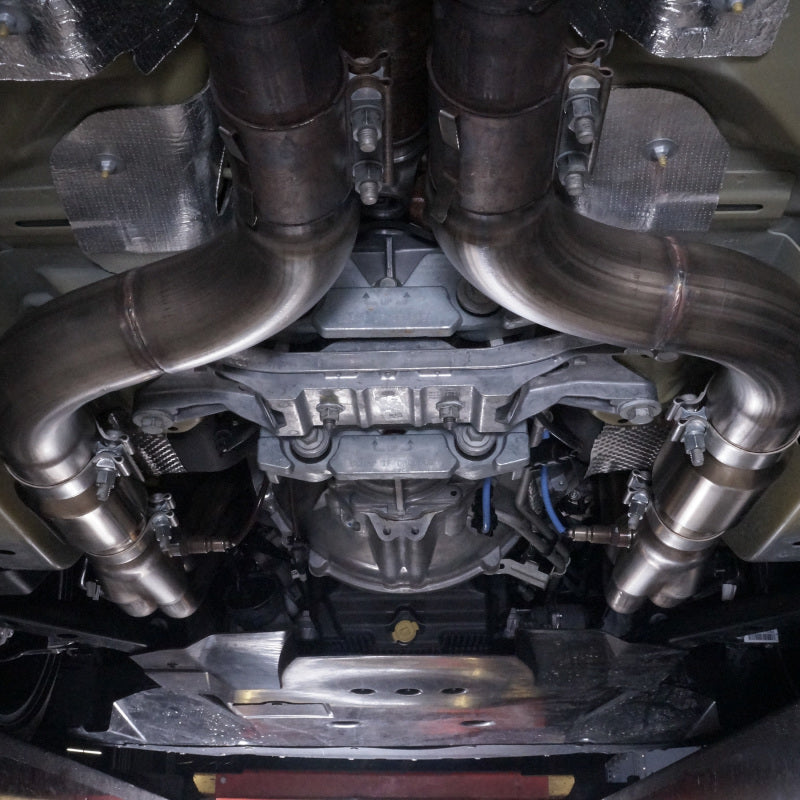 Stainless Works GT350HCAT - SSWGT350HCAT - Stainless Works 2015+ Ford GT350 Headers 1-7/8in Primaries High-Flow Cats 3in Collectors - Shipped in Europe - Tuningsupply.com