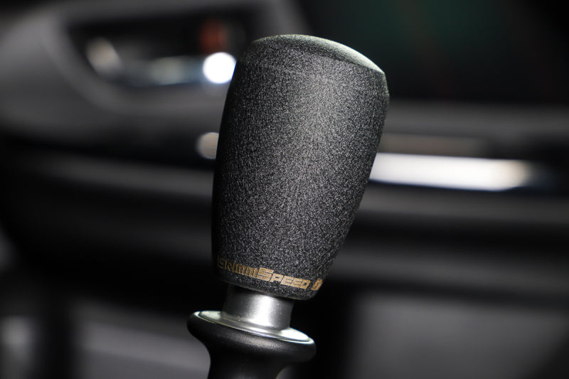 GrimmSpeed GRM380001 - GRMGRM380001 - GrimmSpeed Shift Knob Stainless Steel - Subaru 5 Speed and 6 Speed Manual Transmission - Black - Shipped in Europe - Tuningsupply.com