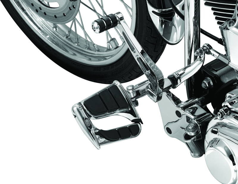 Kuryakyn 4466 - KUR4466 - Kuryakyn Swingwing Peg With Male Mount Adapter Chrome - Shipped in Europe - Tuningsupply.com