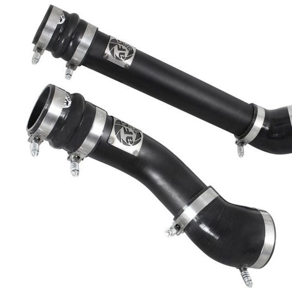 aFe 46-20064-B - AFE46-20064-B - aFe Bladerunner 3 pulgadas Negro Intercooler Tubos laterales frío y caliente Camiones Dodge Diesel 94-02 L6-5.9 - Shipped in Europe - Tuningsupply.com