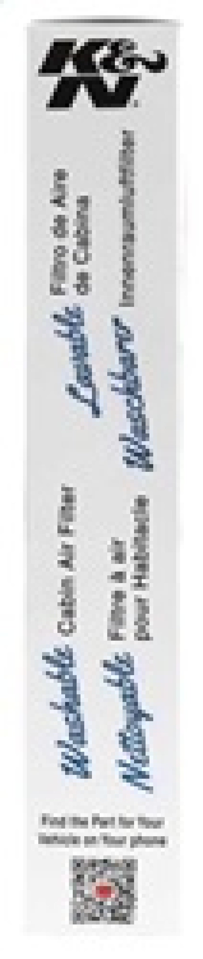 K&N Engineering VF1002 - KNNVF1002 - K&N 04-15 Nissan Titan 5.6L V8 F/I Cabin Air Filter - Shipped in Europe - Tuningsupply.com