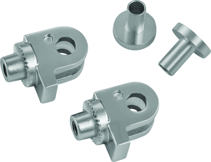 Kuryakyn 8841 - KUR8841 - Kuryakyn Splined Peg Adaptor Triumph Chrome - Shipped in Europe - Tuningsupply.com