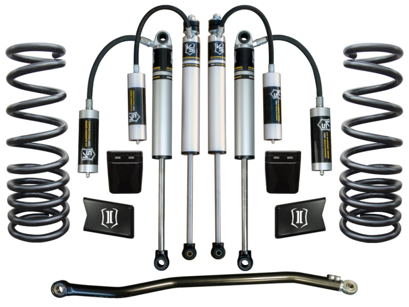 ICON K212502 - ICOK212502 - ICON 03-12 Dodge Ram 2500/3500 4WD 2.5in Stage 2 Suspension System - Shipped in Europe - Tuningsupply.com