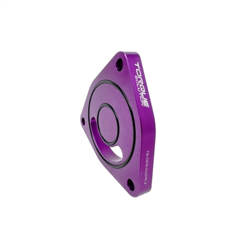 Torque Solution TS-GEN-002PR.2 - TQSTS-GEN-002PR.2 - Torque Solution V2 Blow Off BOV Sound Plate (Purple): Multiple Applications - Shipped in Europe - Tuningsupply.com