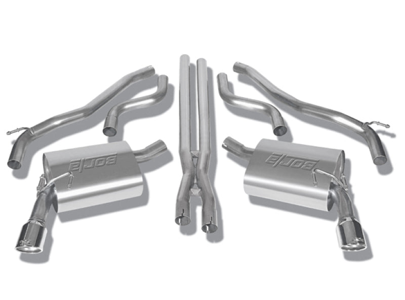 Borla 140282 - BOR140282 - Borla 10-13 Camaro 3.6L V6 (except 2013 RS) Touring Catback Exhaust - Shipped in Europe - Tuningsupply.com