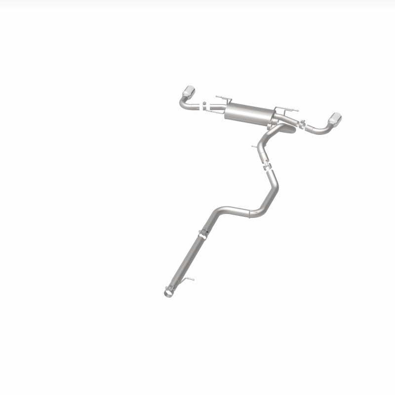 Magnaflow 15146 - MAG15146 - MagnaFlow 10-12 Mazda 3 L4 2.5L Hatchback Split Rear Exit Stainless Cat Back Performance Exhaust - Shipped in Europe - Tuningsupply.com