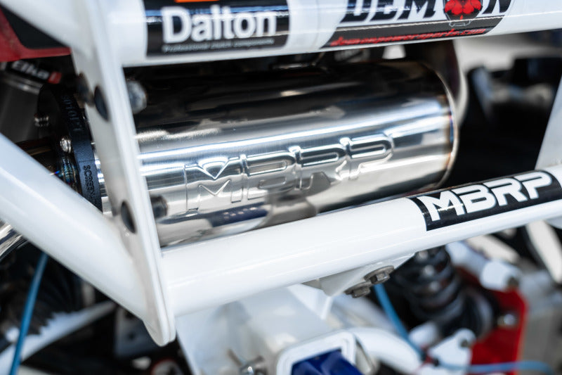 MBRP PAT-9526PT - MBRPAT-9526PT - MBRP 2011+ Polaris Sportsman Touring 850 T304 Stainless Single Slip-On Performance Series - Shipped in Europe - Tuningsupply.com