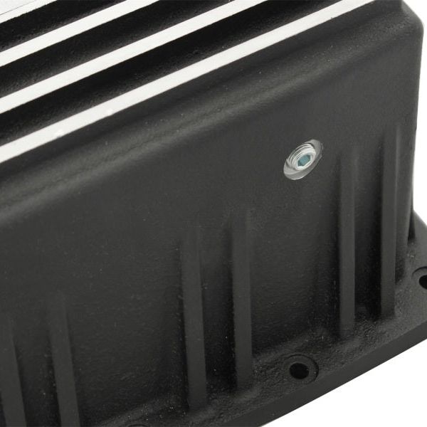 aFe 46-70172 - AFE46-70172 - aFe Power Transmission Pan Black Machined 09-14 Ford 6R80 F-150 Trucks - Shipped in Europe - Tuningsupply.com