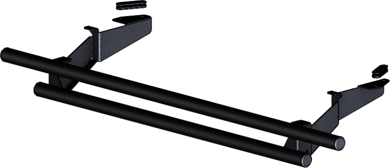 KFI 101595 - KFI101595 - KFI 16+ Honda Pioneer 1000-3/ 23+ Pioneer 1000-6 Double Tube Rear Bumper - Shipped in Europe - Tuningsupply.com