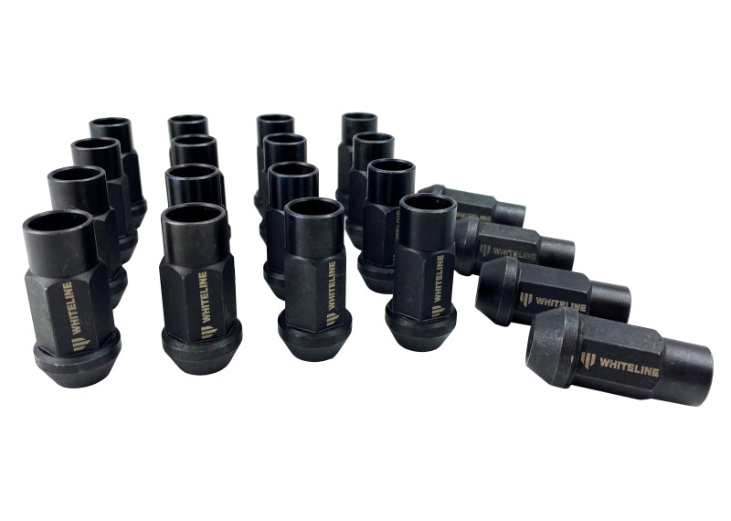 Whiteline W93453 - WHLW93453 - Whiteline M12x1.50 Branded Wheel Nuts - Set of 20 - Shipped in Europe - Tuningsupply.com
