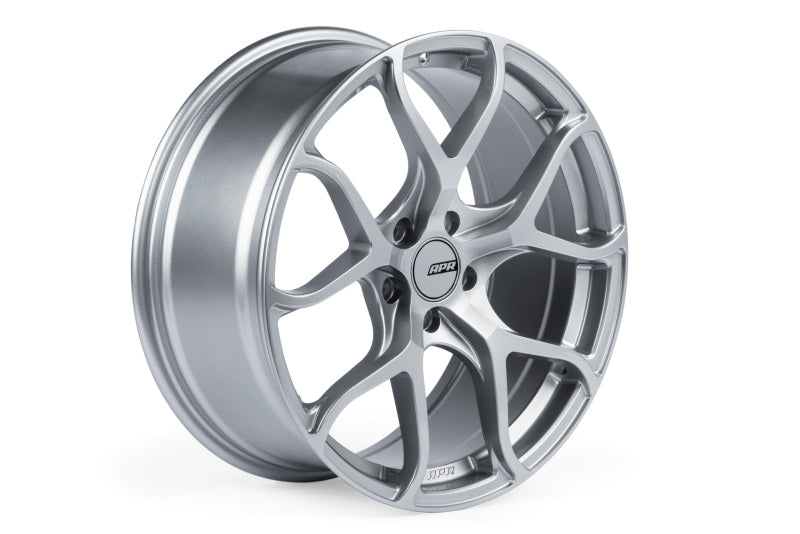 APR WHL00001 - APRWHL00001 - APR A01 Flow Formed - 19x8.5 - 5x112 - ET45 - 66.5mm Center Bore - Hyper Silver Wheel - Shipped in Europe - Tuningsupply.com
