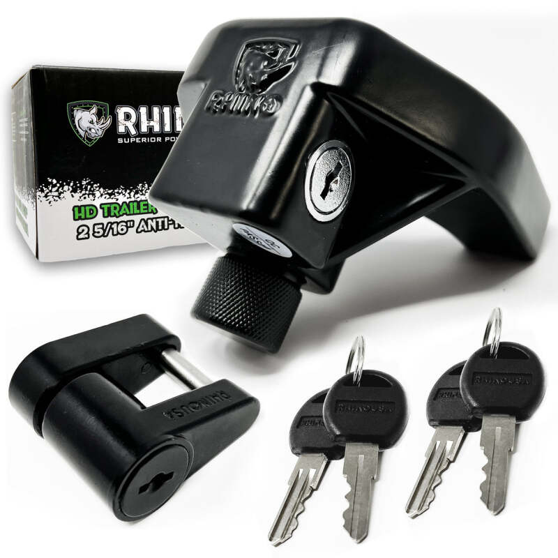 Rhino USA TRL-LOCK-KIT-2.5 - RSATRL-LOCK-KIT-2.5 - Rhino USA 2 5/16In Trailer Coupler Hd Lock Kit-2-Pieces - Shipped in Europe - Tuningsupply.com