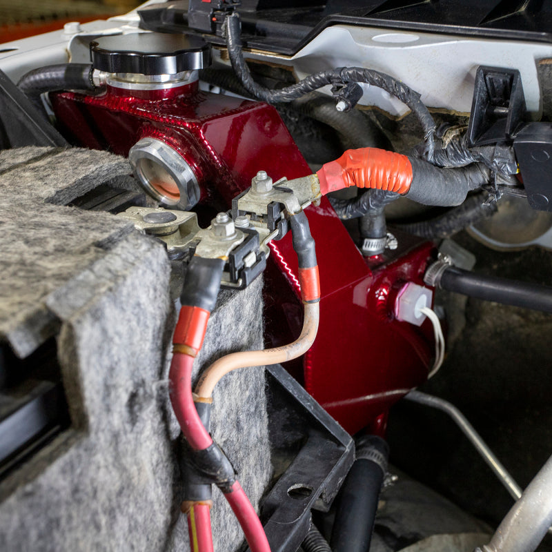 Wehrli WCF100628-CR - WCFWCF100628-CR - Wehrli 13-18 Dodge 6.7L Cummins OEM Placement Coolant Tank Kit - Candy Red - Shipped in Europe - Tuningsupply.com