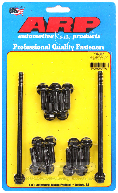 ARP 134-6901 - ARP134-6901 - ARP LS1/LS2 Hex Oil Pan Bolt Kit - Shipped in Europe - Tuningsupply.com