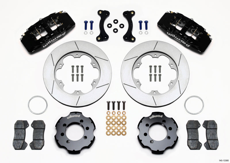 Wilwood - WIL140-13380 - Wilwood Dynapro 6 Front Hat Kit 11.00in GT Rotor 95-05 Miata - Shipped in Europe - Tuningsupply.com