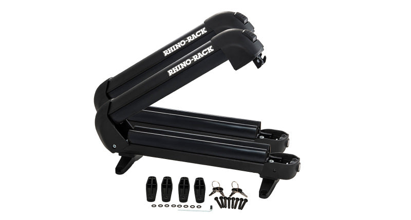 Rhino-Rack 573 - RHR573 - Rhino-Rack Universal Ski/Snowboard Carrier - Fits 3 Pairs of Skis or 2 Snowboards - Black - Shipped in Europe - Tuningsupply.com