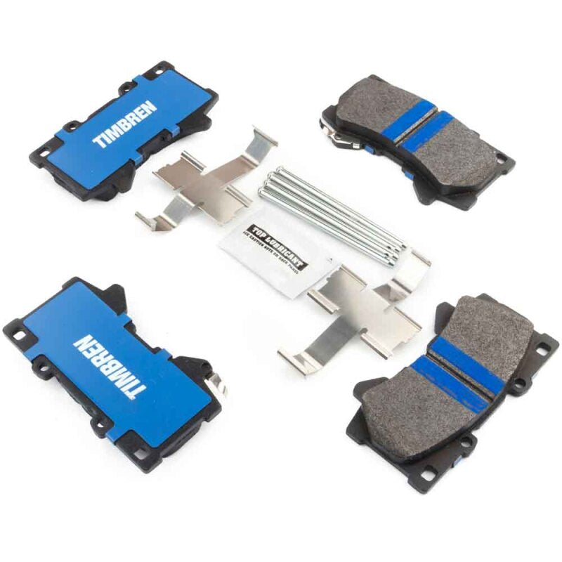 Timbren TIM-D2442SD - TIMTIM-D2442SD - Timbren 24-25 Lexus GX550/Toyota Land Cruiser BES Severe Duty Semi-Metallic Brake Pads - Front - Shipped in Europe - Tuningsupply.com