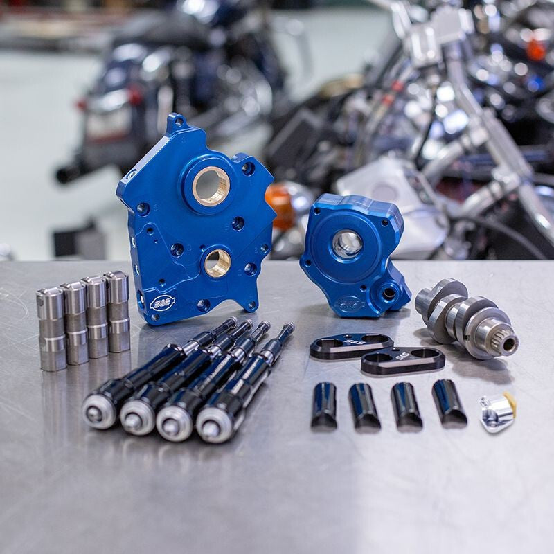 S&S Cycle 310-1008C - SSC310-1008C - S&S Cycle 2017+ Water Cooled M8 Models (Incl. VVT) Drive Cam Chest Kit - 475C - Shipped in Europe - Tuningsupply.com