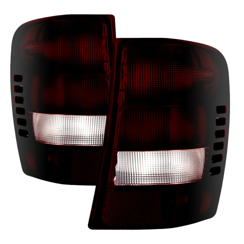 SPYDER 9034107 - SPY9034107 - xTune Jeep Grand Cherokee 1999-2002 OEM Style Tail Lights Red Smoked ALT-JH-JGC99-OE-RSM - Shipped in Europe - Tuningsupply.com