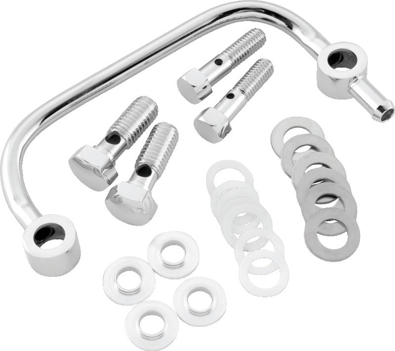 Bikers Choice 482723 - BKC482723 - Bikers Choice 93-06 Big Twin Chrome Head Breather Kit - Shipped in Europe - Tuningsupply.com