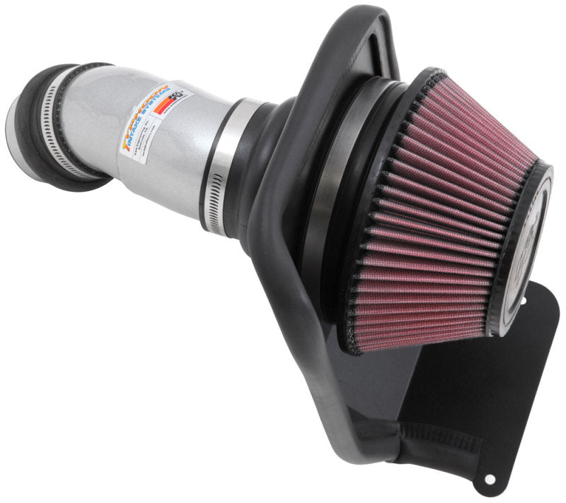K&N Engineering 69-5313TS - KNN69-5313TS - K&N 14-16 Kia Soul L4 2.0L Typhoon Cold Air Intake Aluminum Silver - Shipped in Europe - Tuningsupply.com