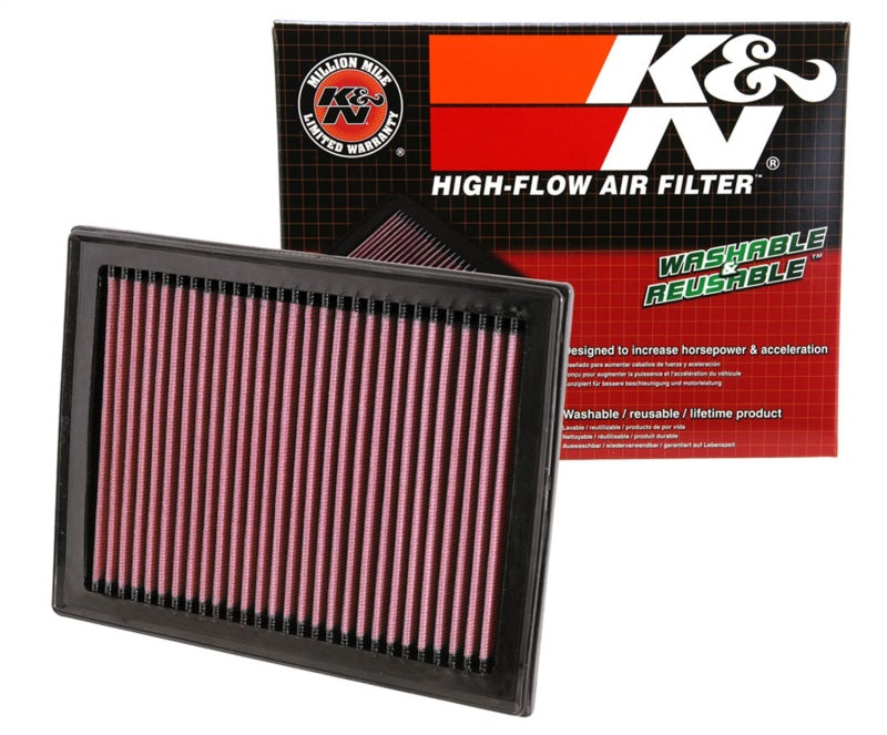 K&N Engineering 33-2409 - KNN33-2409 - K&N 08 Nissan Sentra 2.5L Drop In Air Filter - Shipped in Europe - Tuningsupply.com