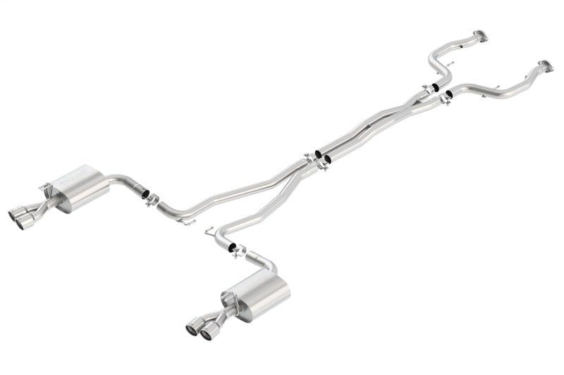 Borla 140287 - BOR140287 - Borla 08-09 Pontiac G8/GT 6.0L 8cyl SS Catback Exhaust w/ X Pipe - Shipped in Europe - Tuningsupply.com