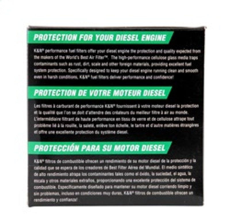 K&N Engineering PF-4000 - KNNPF-4000 - K&N Ford Diesel Truck Fuel Filter - Shipped in Europe - Tuningsupply.com