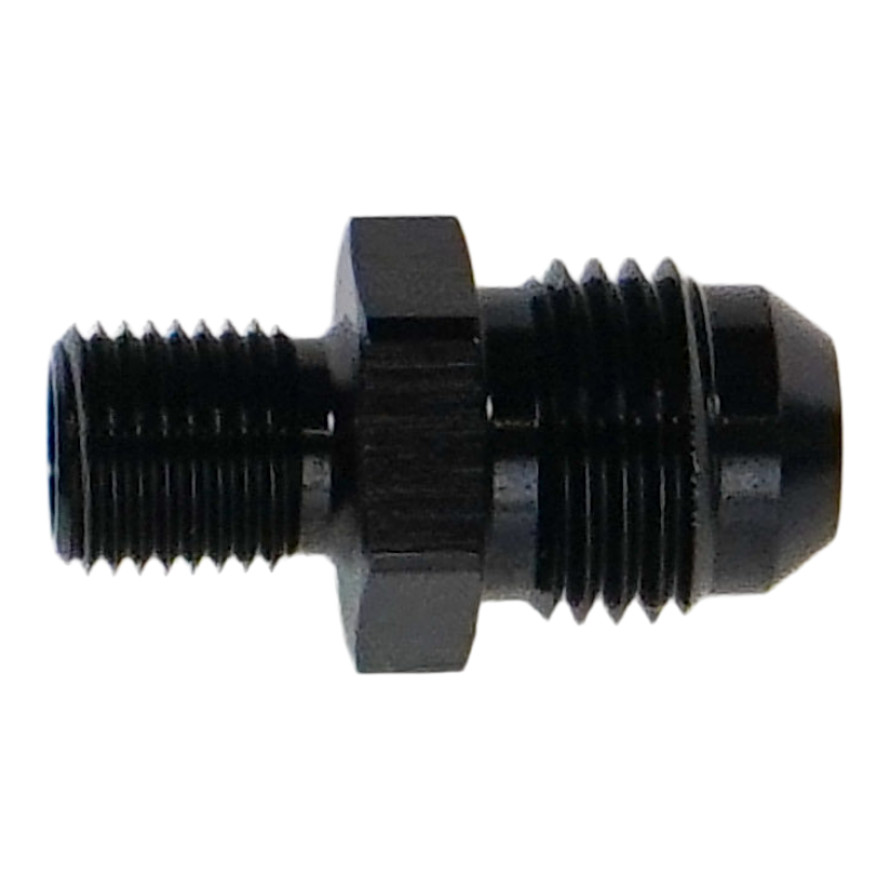 DeatschWerks 6-02-0600-B - DWK6-02-0600-B - DeatschWerks 6AN Male Flare to M10 X 1.0 Male Metric - Shipped in Europe - Tuningsupply.com