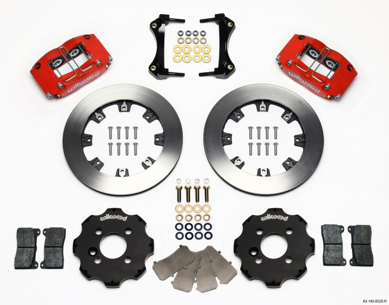Wilwood 140-8528-R - WIL140-8528-R - Wilwood Dynapro Radial Front Kit 12.19in Red Mini Cooper - Shipped in Europe - Tuningsupply.com