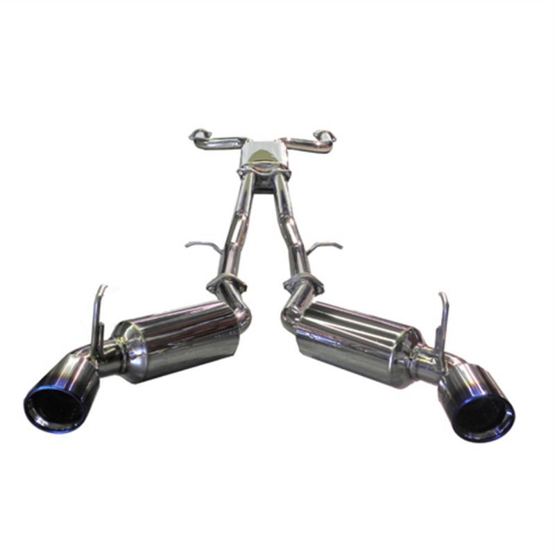 Injen - INJSES1987TT - Injen 03-08 350Z Dual 60mm SS Cat-Back Exhaust w/ Built In Resonated X-Pipe - Shipped in Europe - Tuningsupply.com