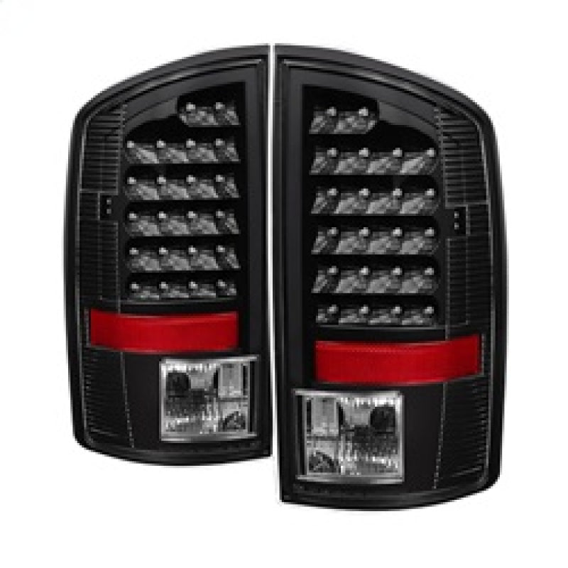 SPYDER 5072979 - SPY5072979 - xTune Dodge Ram 02-06 1500 / Ram 2500/3500 03-06 LED Tail Light Black ALT-JH-DR02-LED-BK - Shipped in Europe - Tuningsupply.com