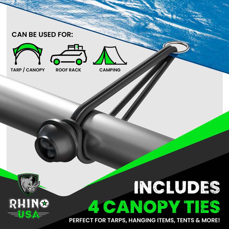 Rhino USA RHINO-28-BNGE - RSARHINO-28-BNGE - Rhino USA 28Pc Bungee Cord Assortment - Shipped in Europe - Tuningsupply.com