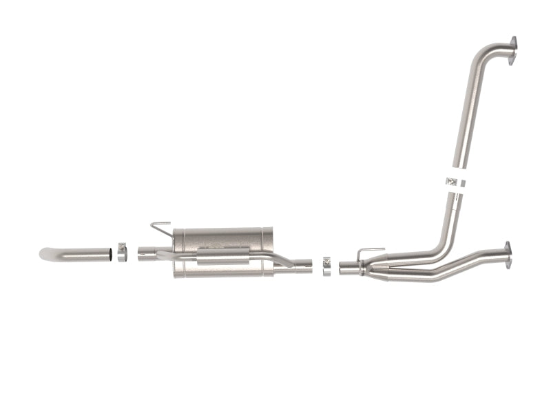 aFe 49-46141 - AFE49-46141 - aFe 2022+ Nissan Frontier V6 ROCK BASHER SS Cat-Back Exhaust System - Shipped in Europe - Tuningsupply.com