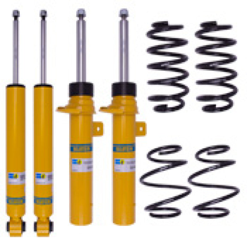 Bilstein 46-254665 - BIL46-254665 - Bilstein B12 (Pro-Kit) 14-16 Mini Cooper S L4 2.0L Front and Rear Suspension Kit - Shipped in Europe - Tuningsupply.com
