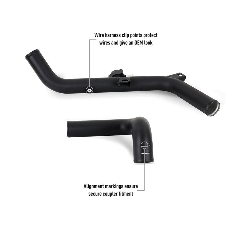 Mishimoto MMINT-BR27-21KBBK - MISMMINT-BR27-21KBBK - Mishimoto 21+ Bronco 2.7 Stock Location INT Kit MWBK Pipes BK Cooler - Shipped in Europe - Tuningsupply.com